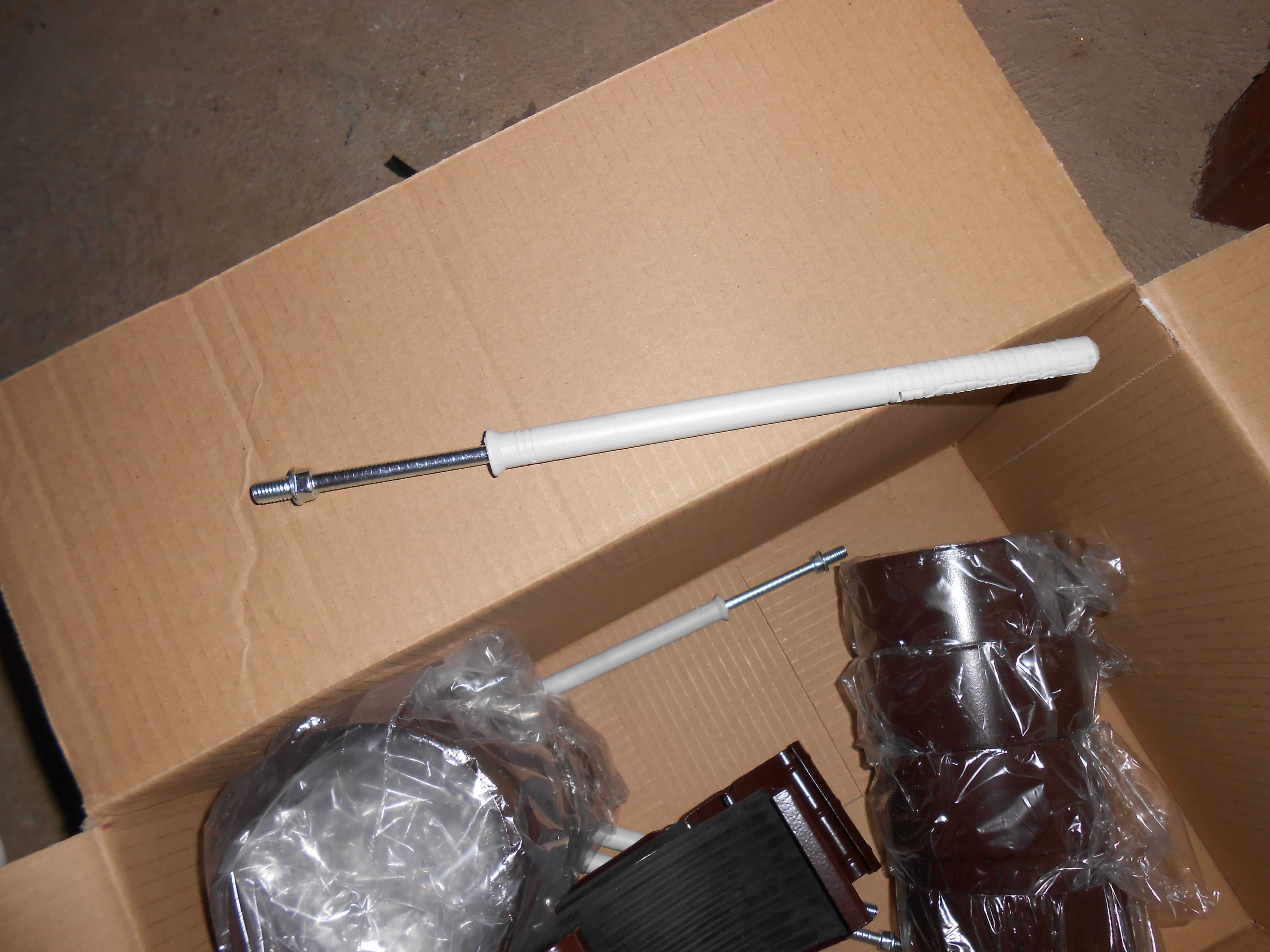 Elementy systemu rynnowego KROP 150/100 METAL RAL8018