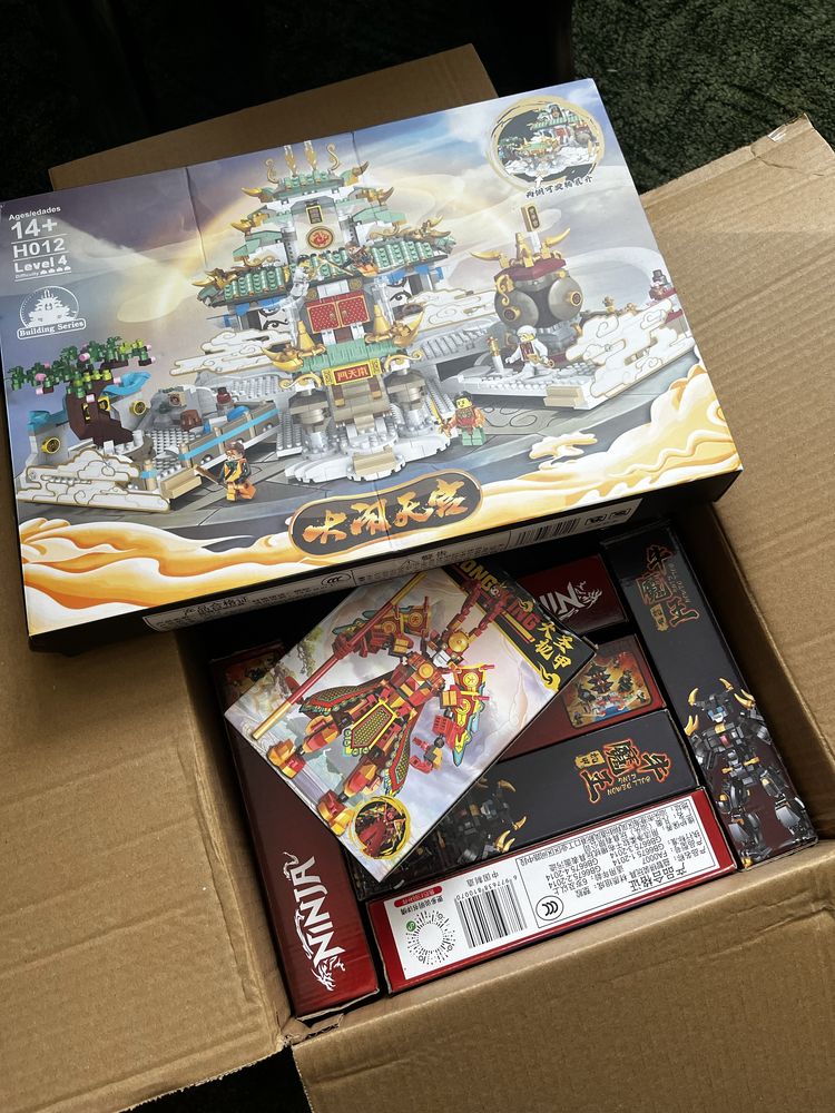 Лего ніндзяго ninjago wukong робот самурай