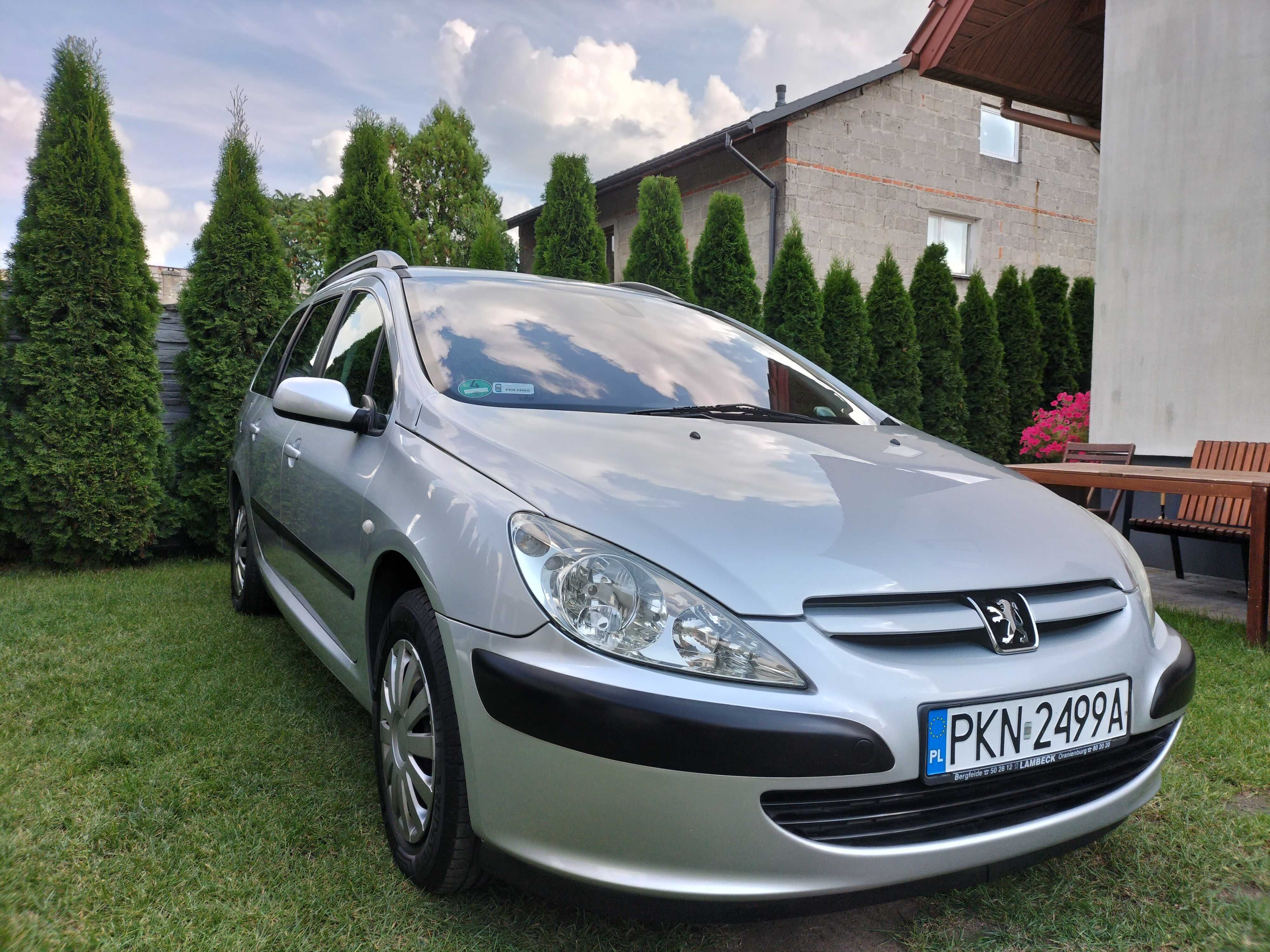 Peugeot 307 1.6 gaz 2003r przebieg 163472