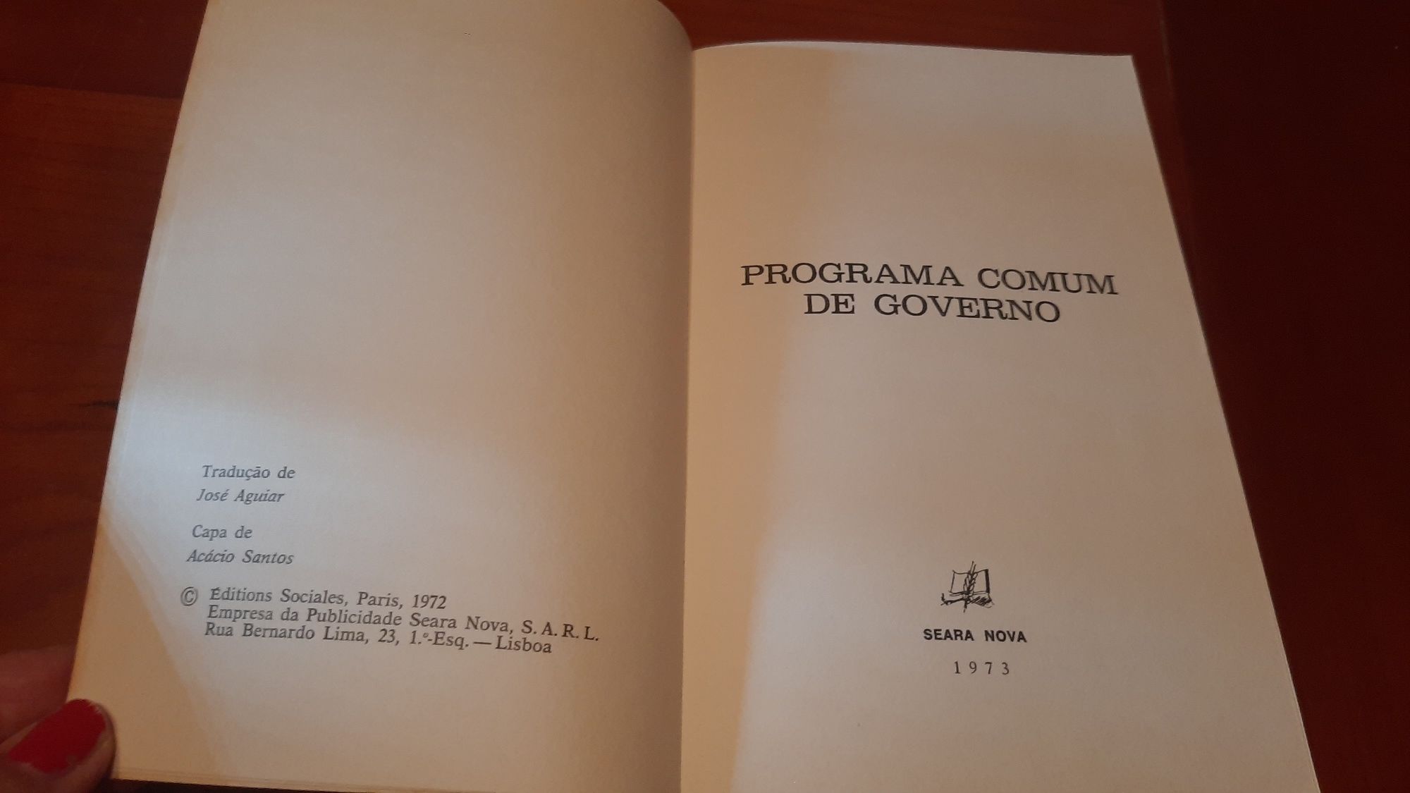 Programa comum de governo 1973