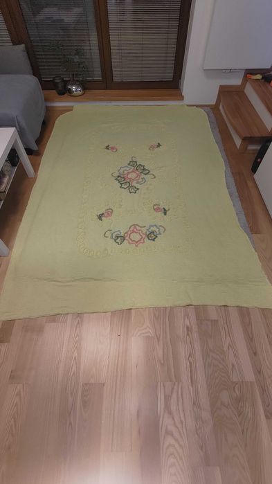 Narzuta żółta 175/255cm