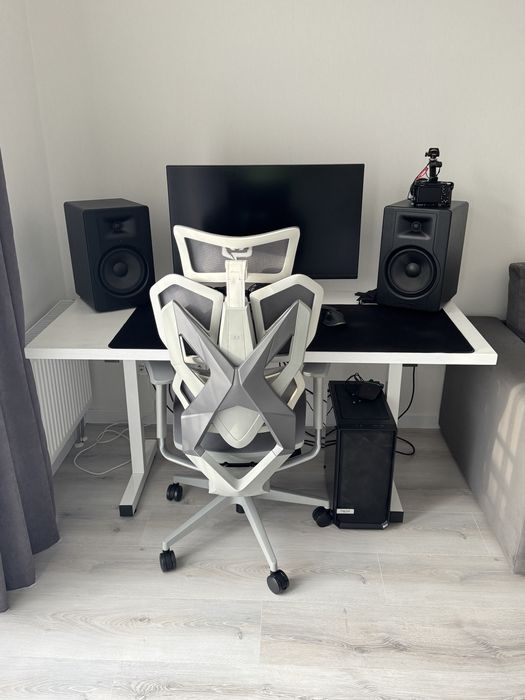 Комп'ютерний стіл стол столешница пк білий компютерный для офісний