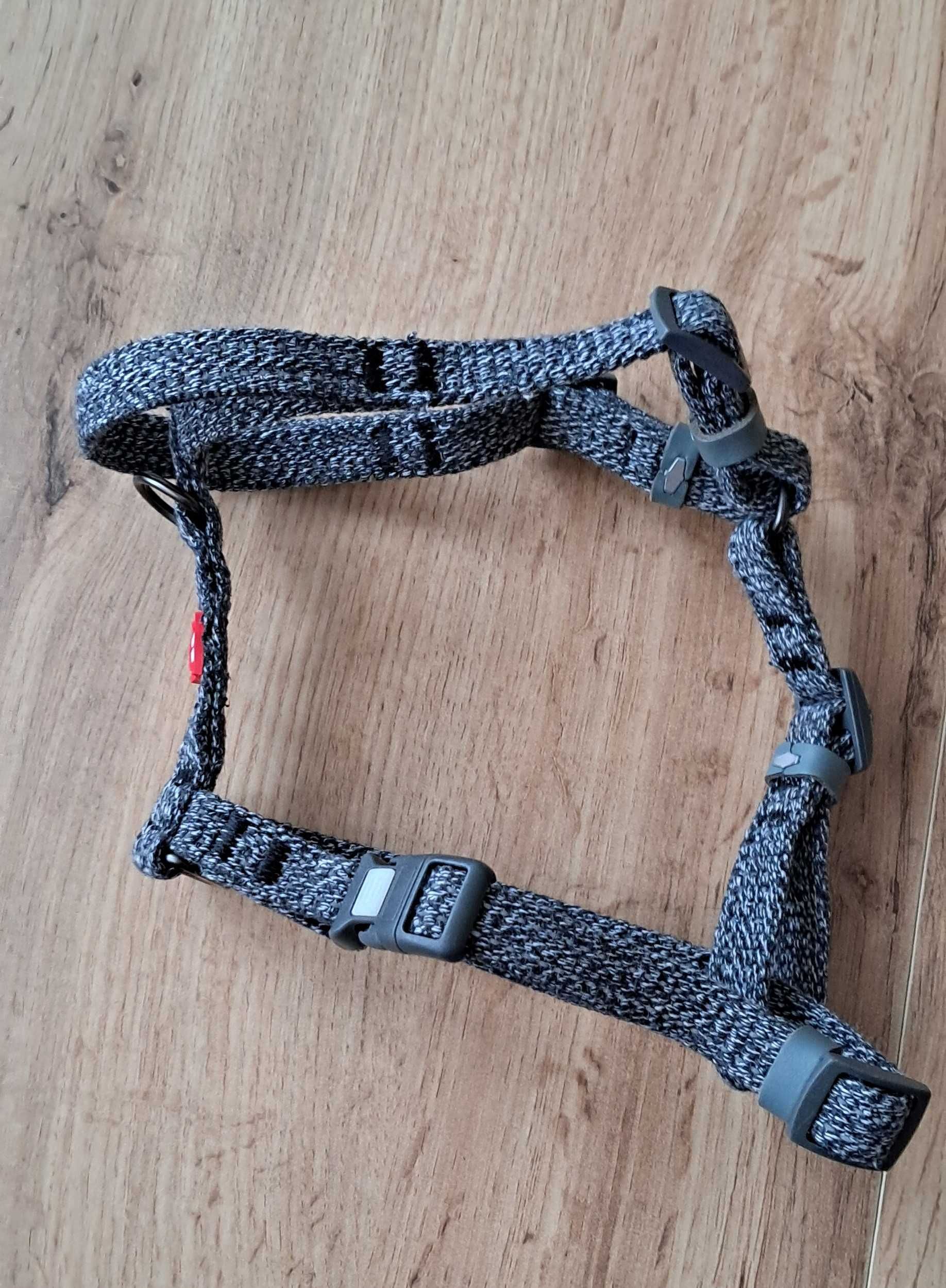 Szelki dla psa bawełna w kształcie litery H, guard, odblaskowe, r. S