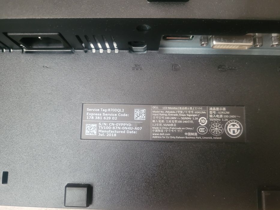 Monitor do komputera DELL 24 "