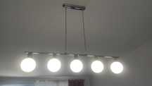 Lampa do salonu 5 kul