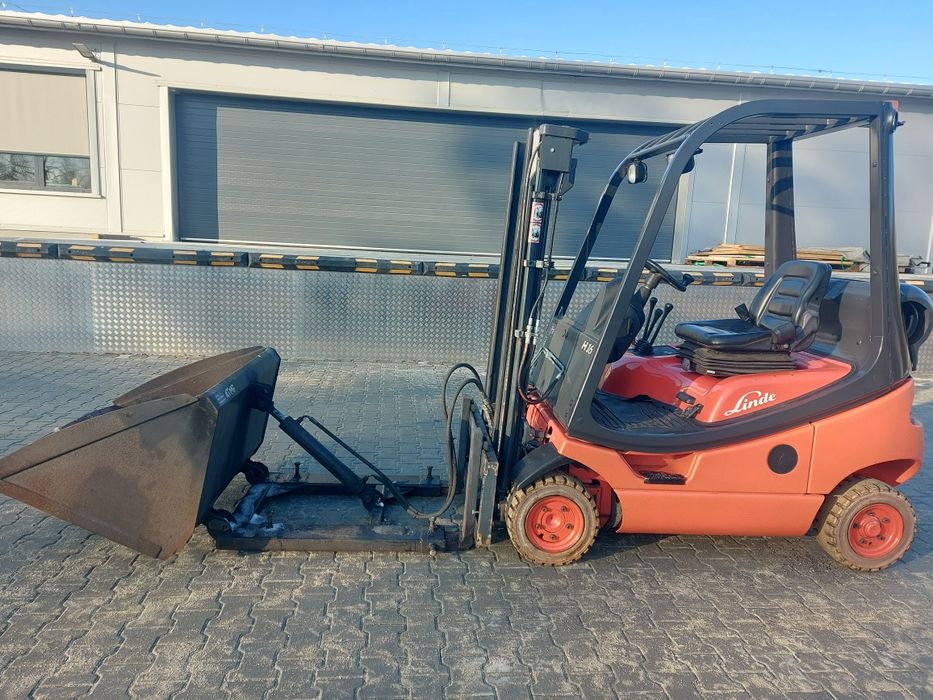 Linde H16T-03 ŁYŻKA szufla wózek widłowy
