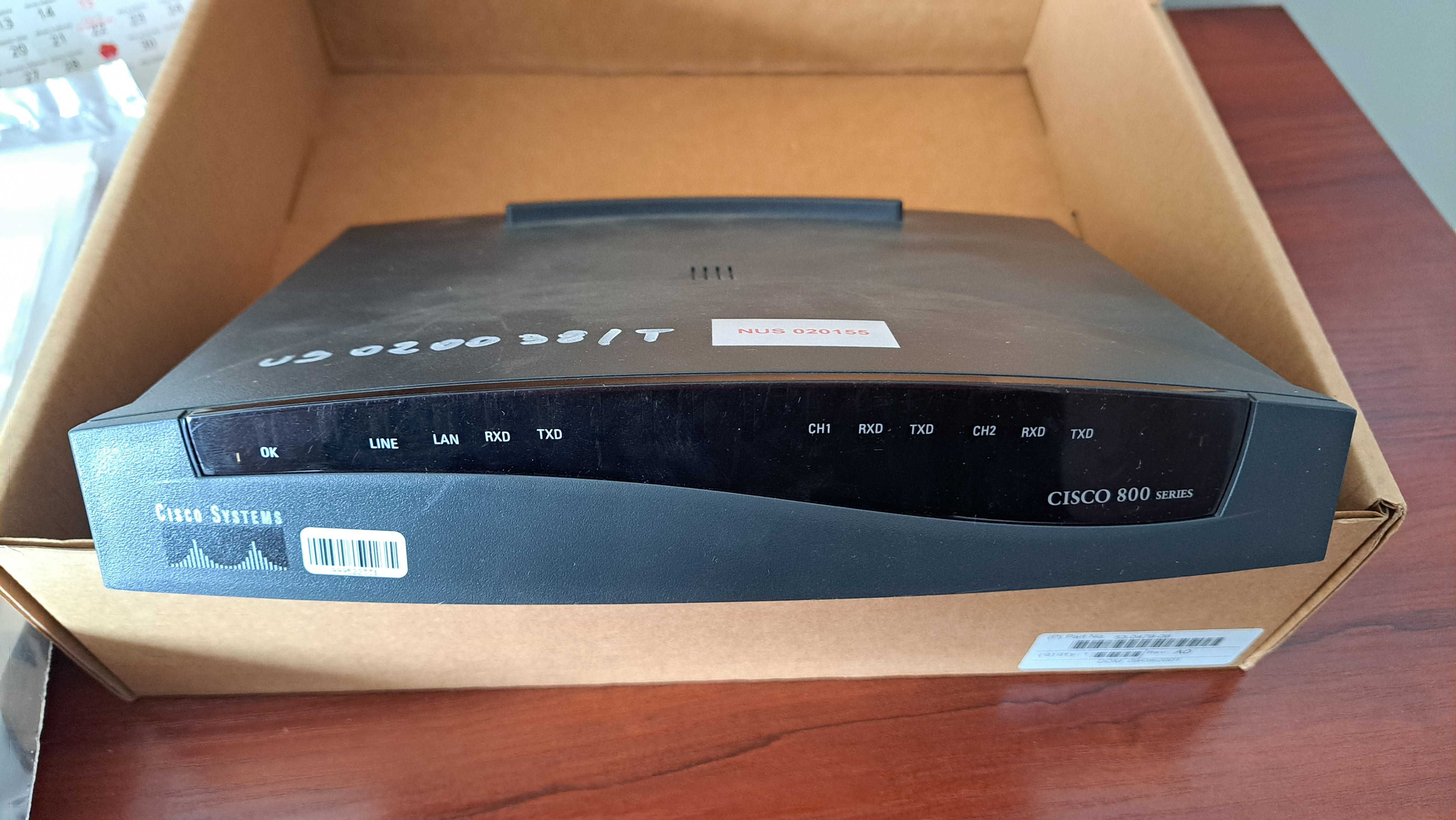 Cisco 801 + Cisco 1603R + Cisco 801