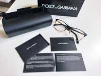 Okulary oprawki Dolce&Gabbana DG czarno-złote