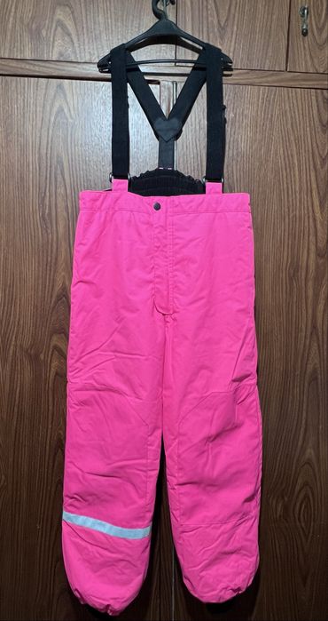Зимові термо штани комбінезон h&m 8-9 років(134) Теплые лыжные штаны,