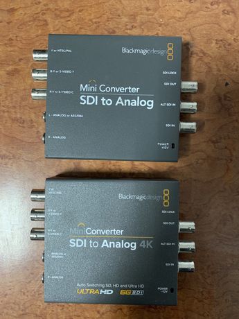 SDI to Analog Blackmagic Design Mini Converter