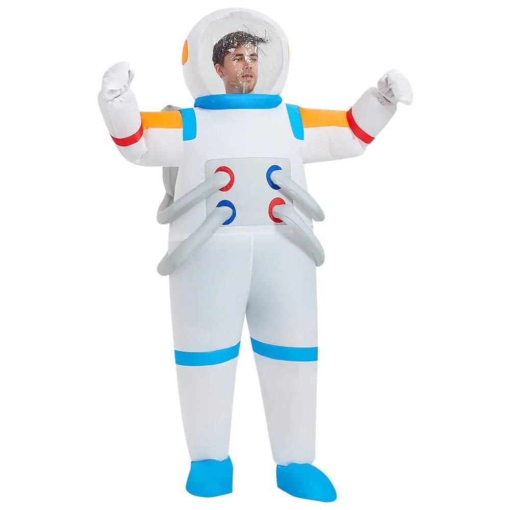 Nadmuchiwany kostium astronauty kosmonauty przebranie dla dorosłych