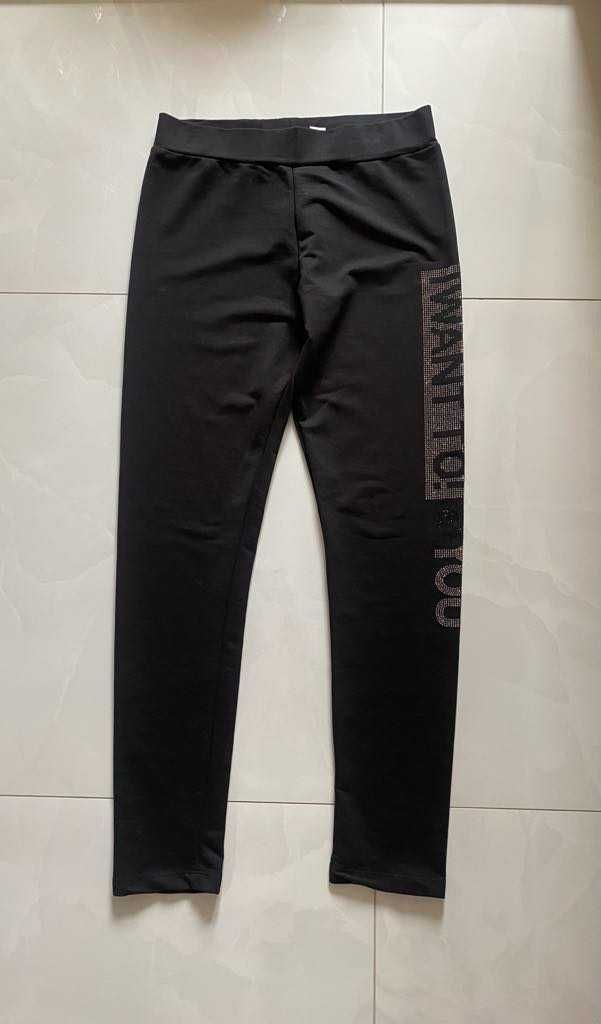 Legginsy Getry czarne spodnie do gimnastyki M Preestill