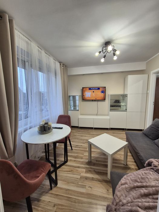 Mieszkanie 2 pokojowe pelne wyposażenie telewizor zmywarka Łóżko