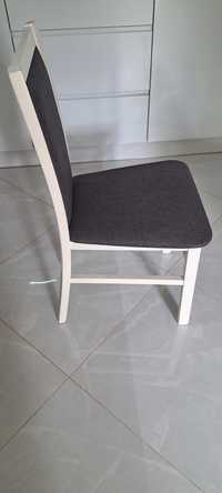 Biało szare krzesła Saturn