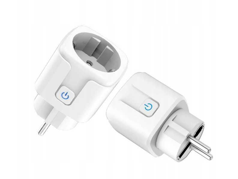Inteligentna wtyczka wifi 16a z pomiarem prądu,smart home wifi ttst750