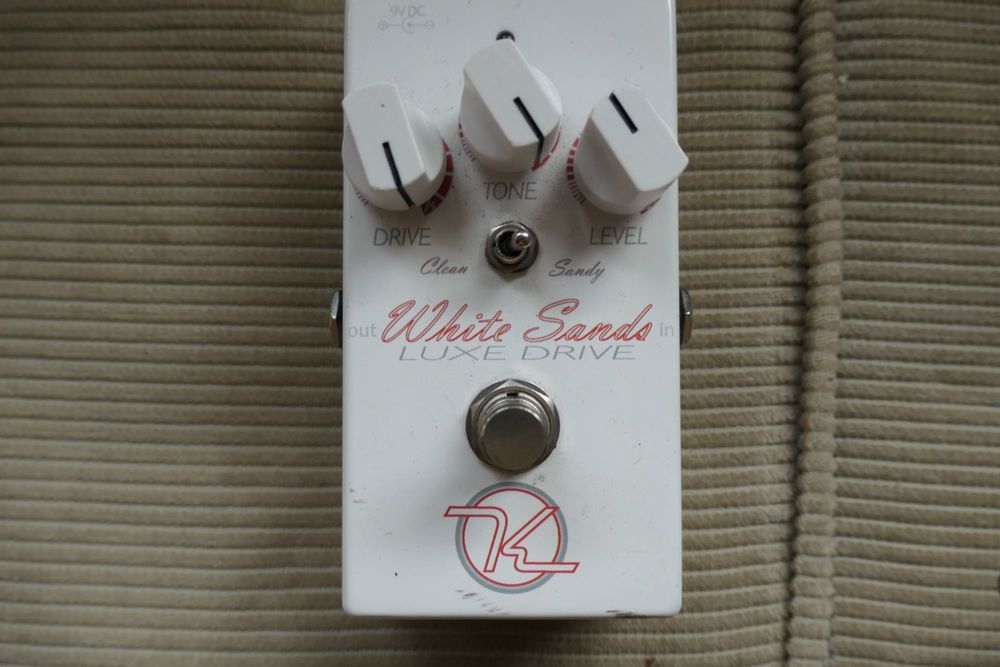 Pedal de efeitos para guitarra eléctrica overdrive