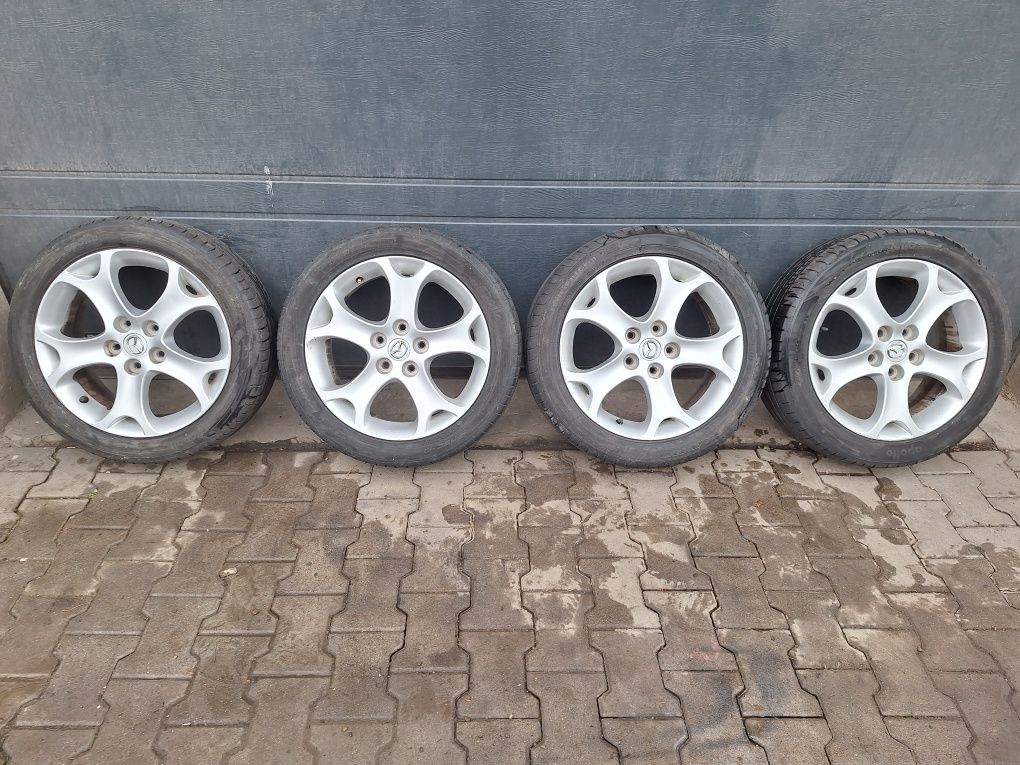 Alufelgi mazda 5x114.3 r17 z oponami