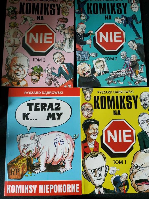 Ryszard Dąbrowski 4 komiksy na NIE Teraz k... my