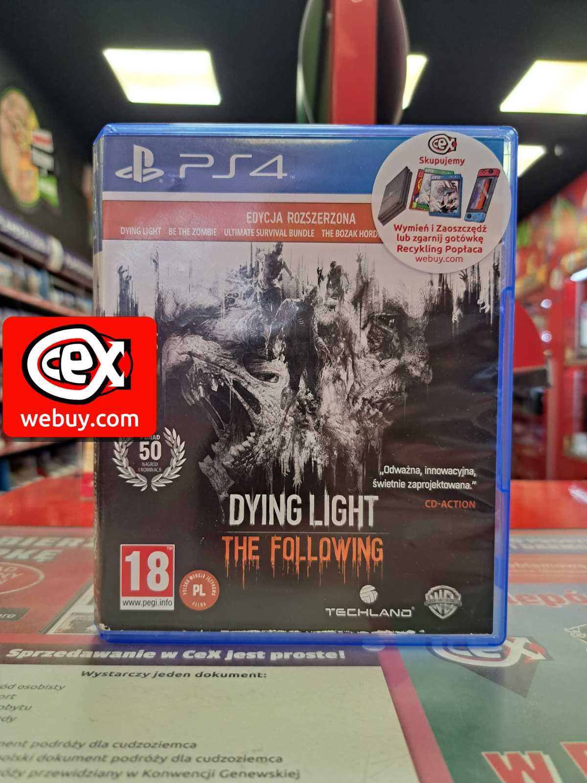 Dying Light: The Following Playstation 4