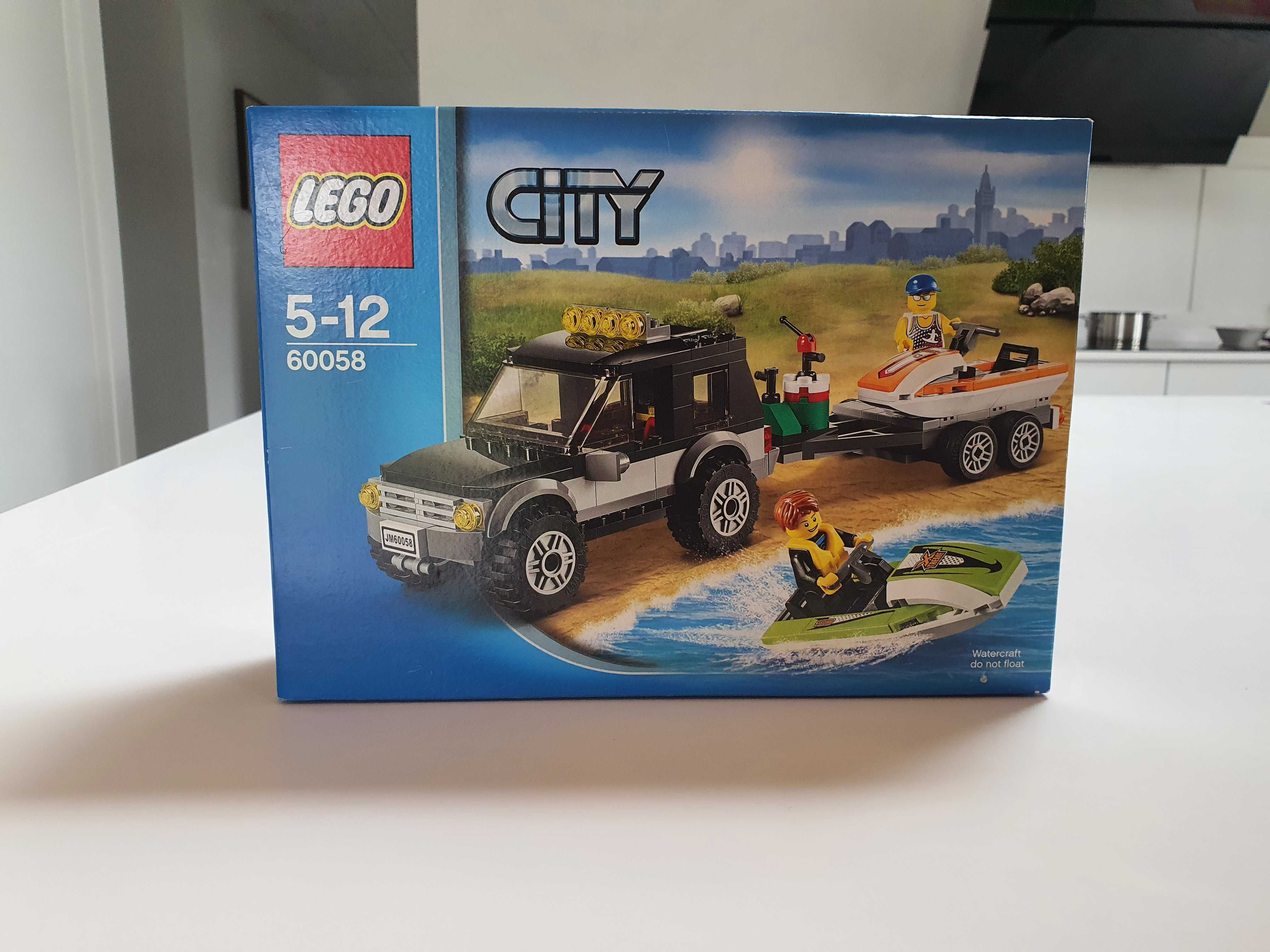 LEGO City 60058 - Terenówka ze skuterami