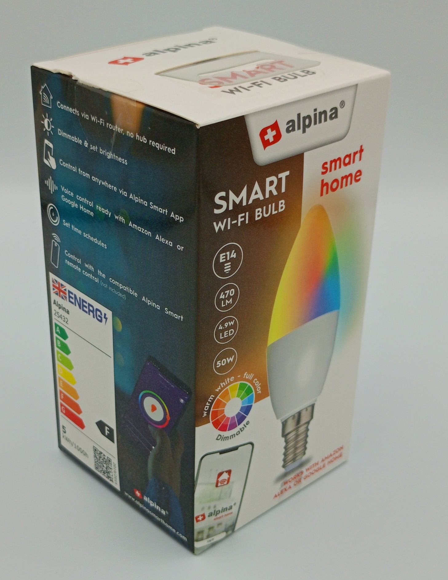 Żarówka (Smart wi-fi blub) alpina