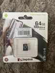 карта памʼяті, на 64GB Kingston