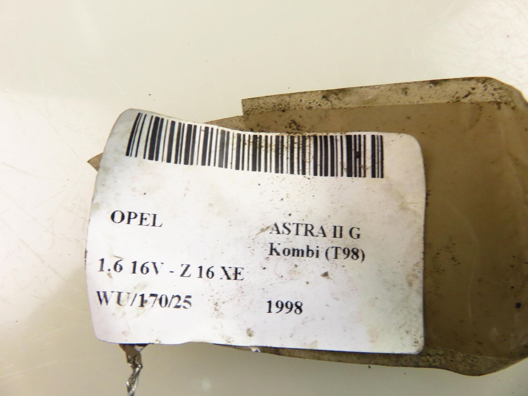 POMPA PALIWA OPEL ASTRA II G Kombi  1.6 16V  9128224 0580309001
