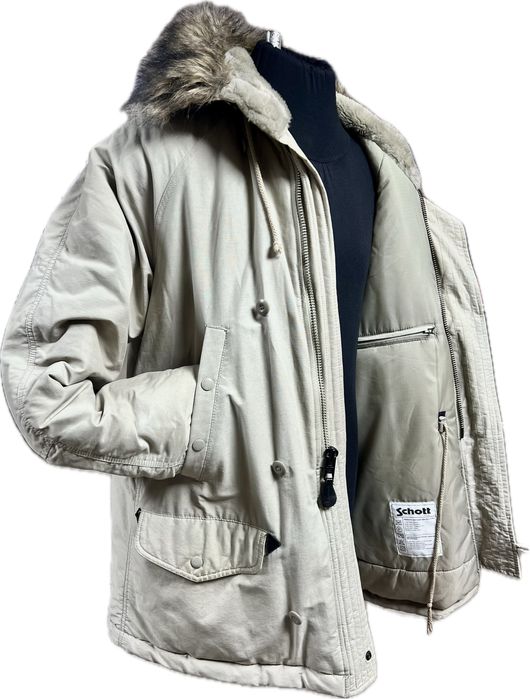 Куртка Schott N-3B Аляска (alpha industries), размер M/L.