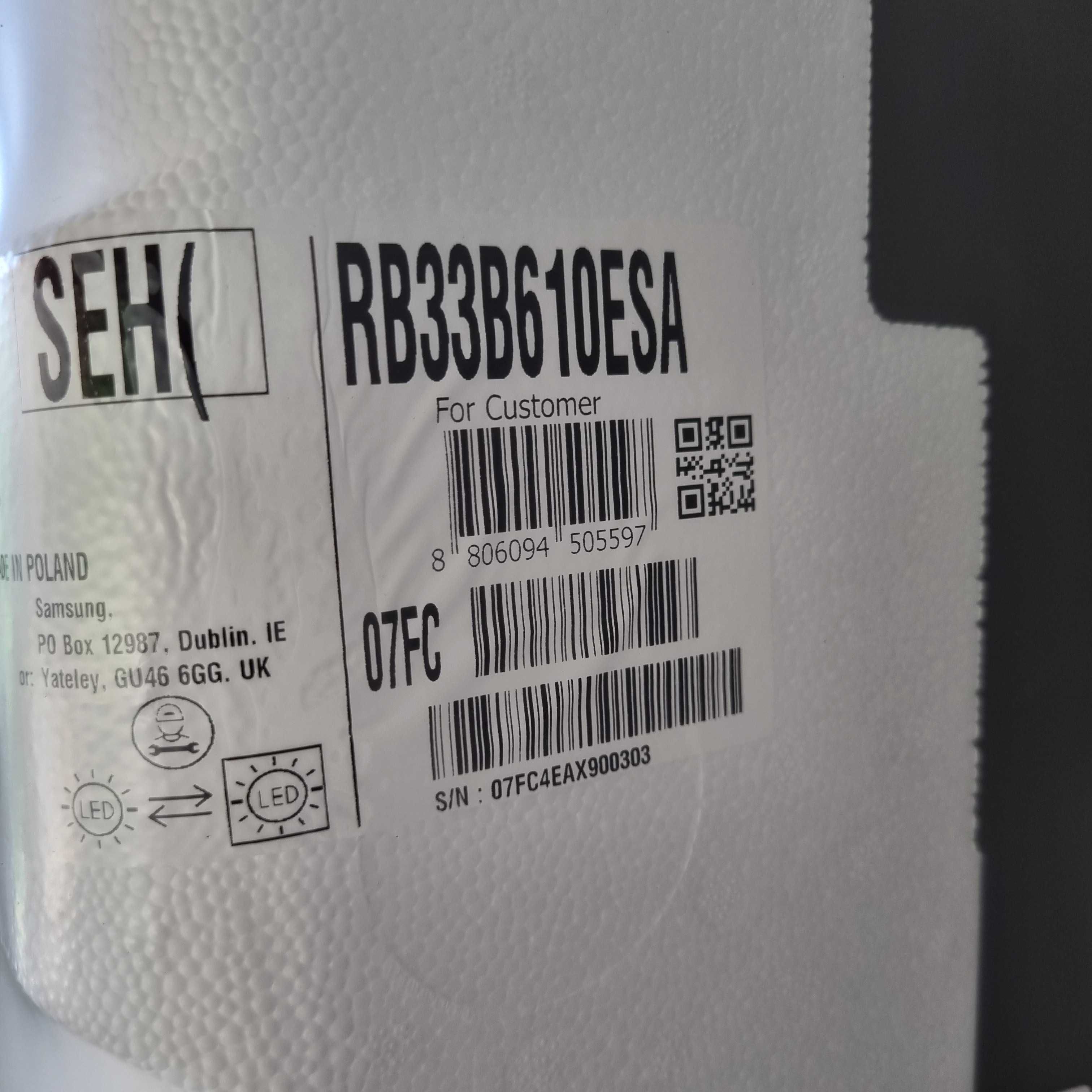 Холодильник Samsung (RB33B610ESA/EF). Новий, привезений з Європи.
