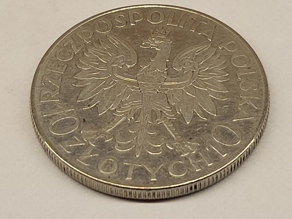 Srebrna moneta 10 złotych Jan III Sobieski 1683 - 1933