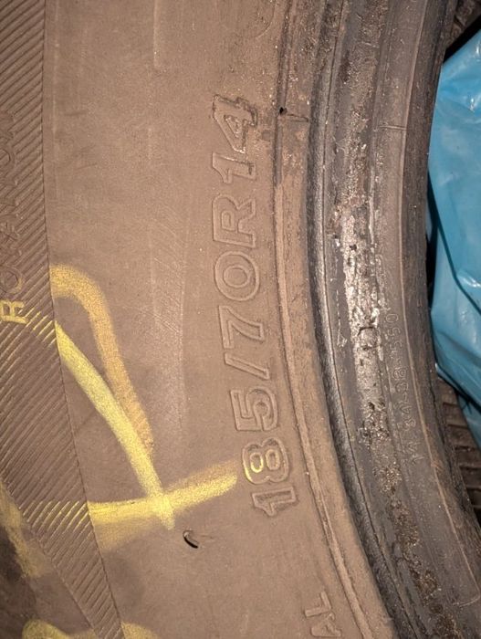 4x opony zimowe, R14, 185/70R14