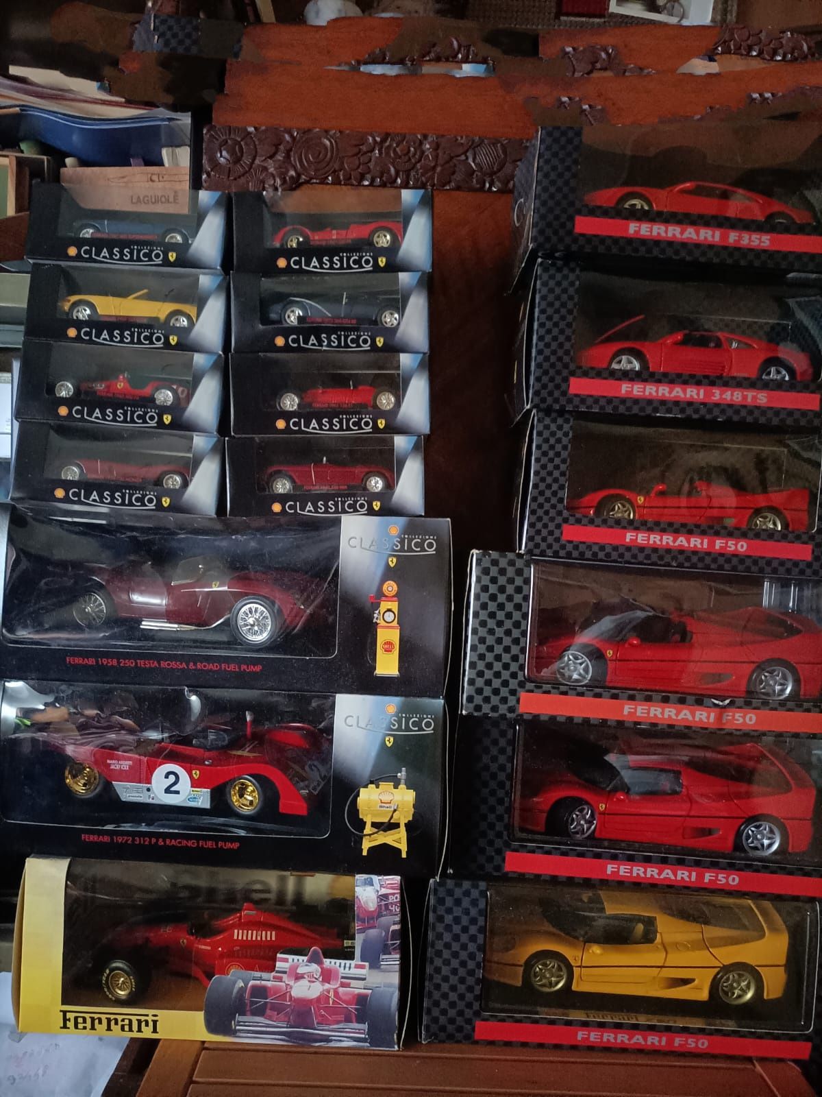 Ferrari, colecção.