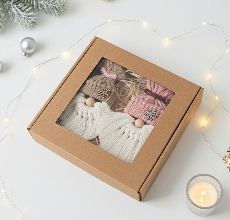 Ręcznie robione Mikołaje: Oskar i Max - wyjątkowy prezent świąteczny