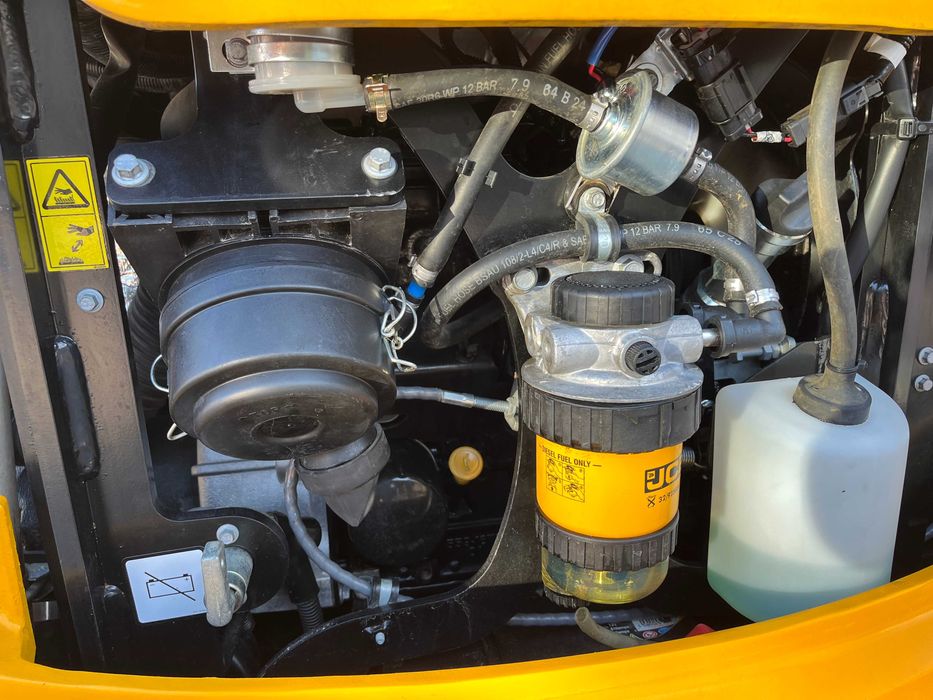 Minikoparka Jcb 19C1 Sprowadzona 746 Motogodzin Dlugie ramie