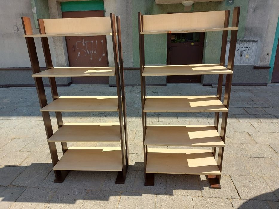 Regały drewniane 4 sztuki