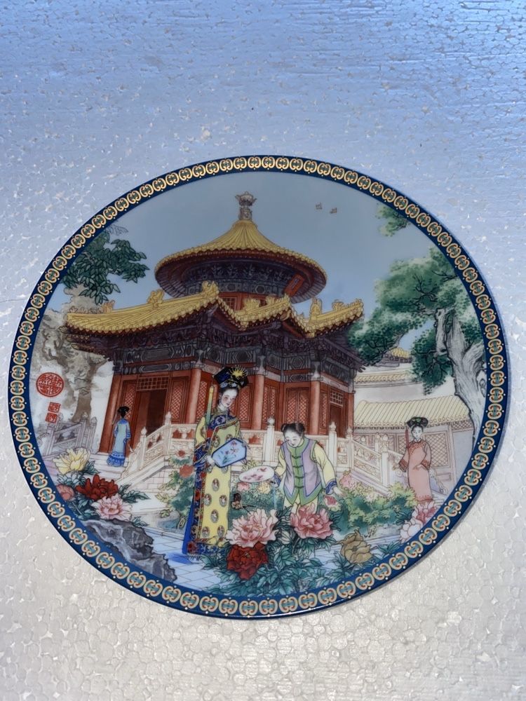 Винтаж: Коллекция тарелок фарфоровых. Китай