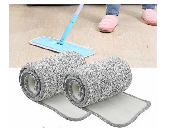 Сменная насадка запаска тряпка шбары лентяйки  spin Mop моп микрофибра