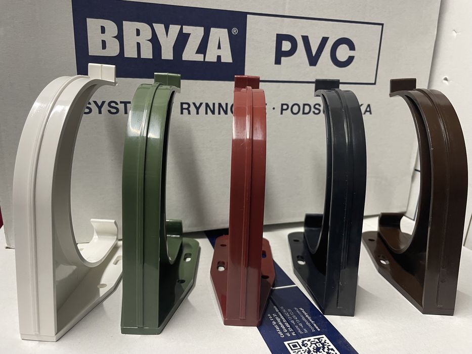 Гак пвх . Кронштейн до ринви.