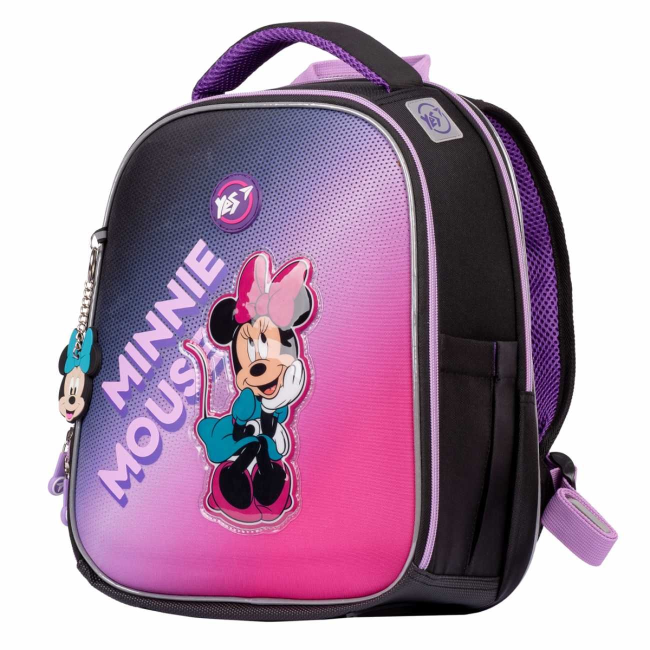 Рюкзак шкільний каркасний YES H-100 Minnie Mouse