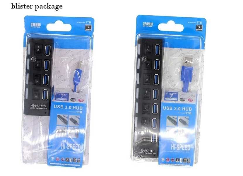 USB Хаб , 3.0 hub на 4 порта разветвитель расширитель концентратор