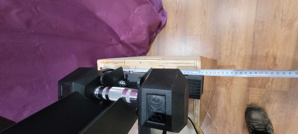 Zestaw hantli hex popularnych małych 3-8 kg