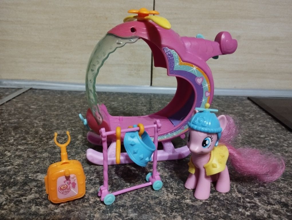 Tęczowy helikopter Pinkie Pie my little pony kucyk Hasbro