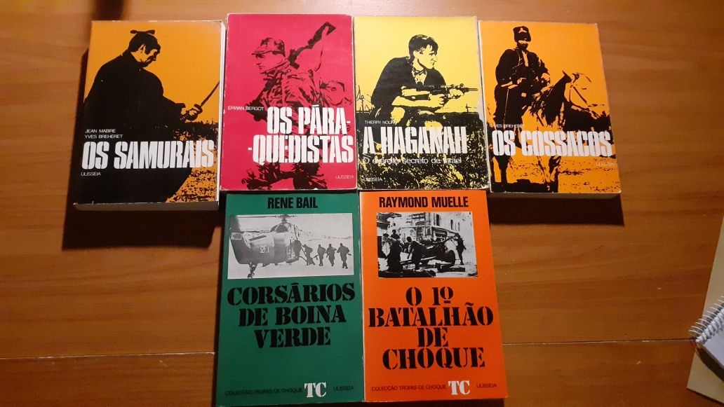 Coleção sobre tropas especiais Editora Ulisseia