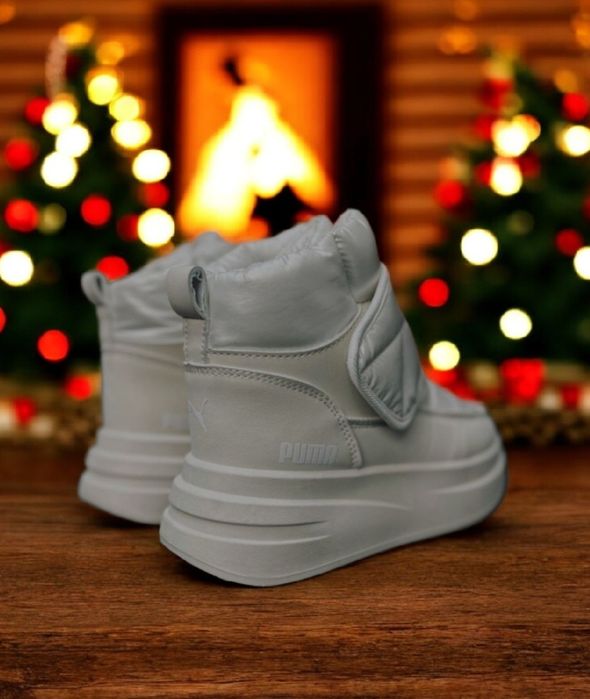 Жіночі зимові черевики Puma/женские ботинки пума/waterproof +7-21°С