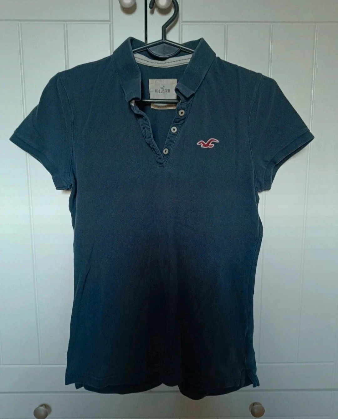 Polo damskie koszulka krótki rękaw damska bluzka Hollister M