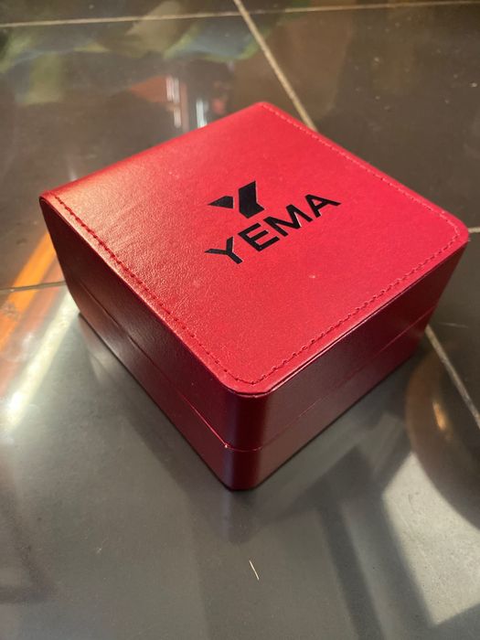 Relógio Yema Cronógrafo Automático Vidro Saphira Vintage Novo