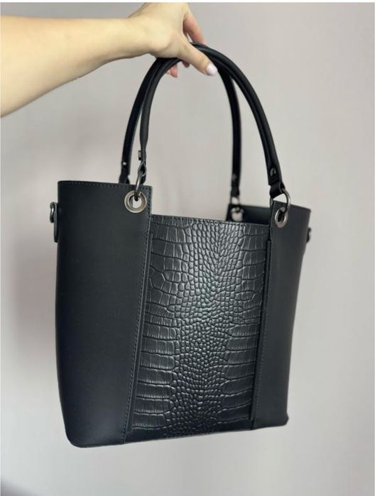 Шкіряна сумка Велика