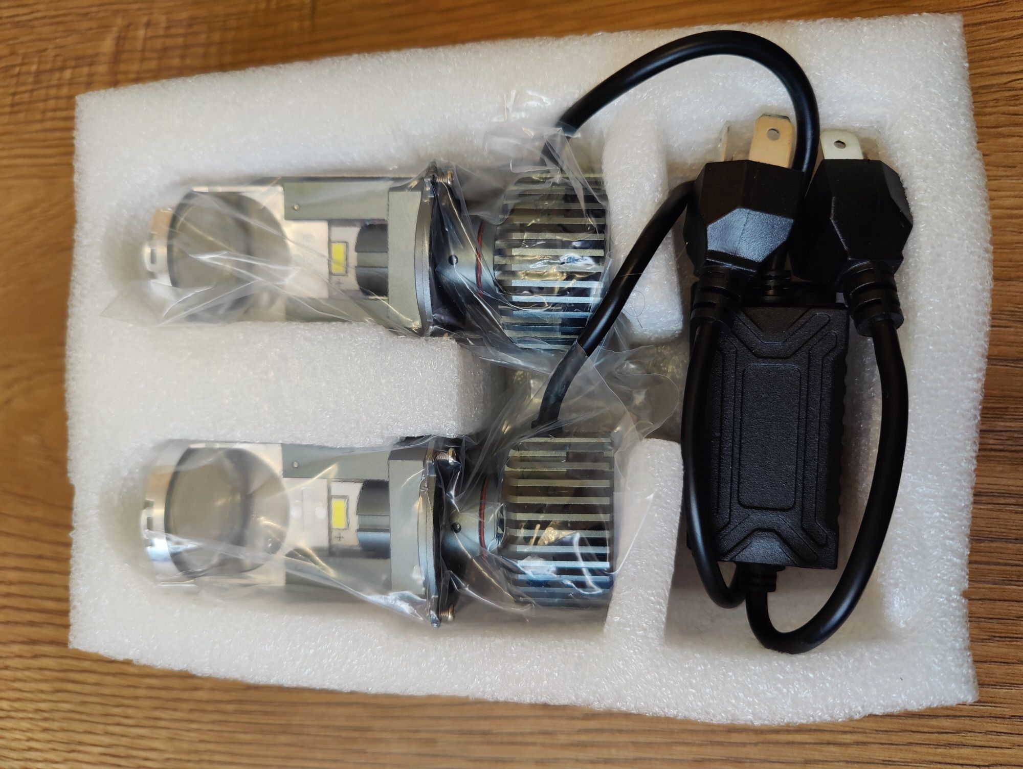 Мини BI-LED линзы H4 F40v2, Y40, ZTF-38 compact. Ціна за пару