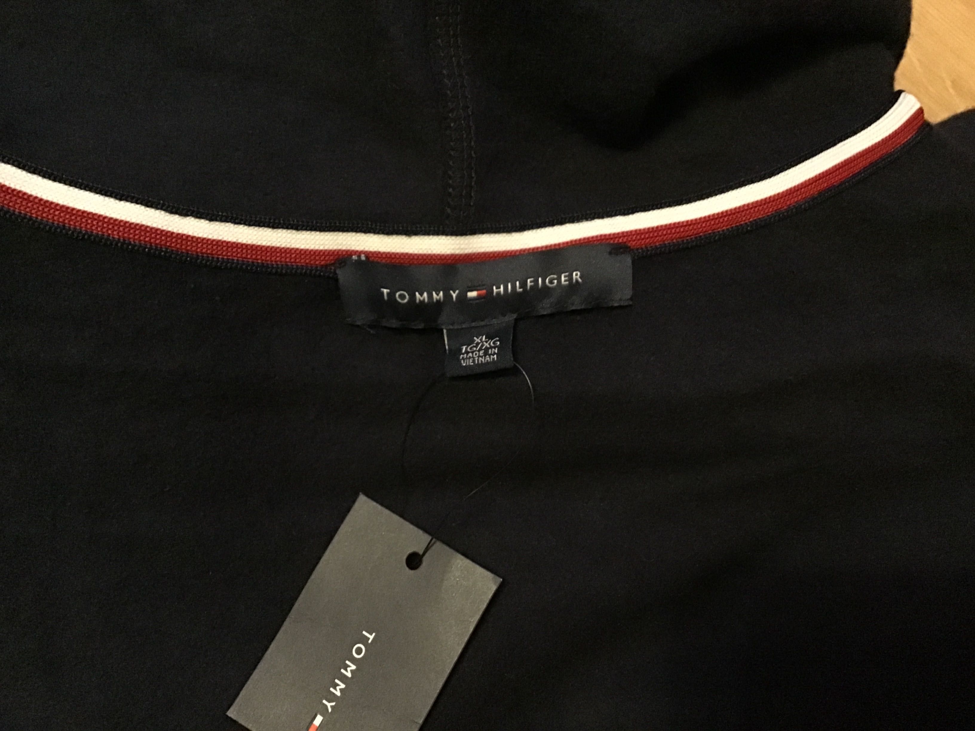 Bluza Tommy Hilfiger z kapturem granatowa NOWA  XL, oryginał z USA