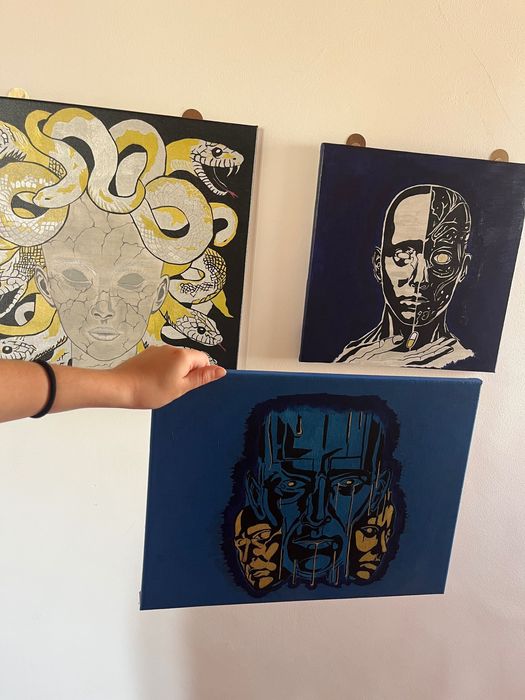 Quadro feito à mão - Arte Gráfica